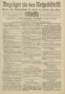Anzeiger f&uuml;r den Netzedistrikt Kreis- und Wochenblatt f&uuml;r Kreis und Stadt Czarnikau 1912.10.01 Jg.60 Nr116