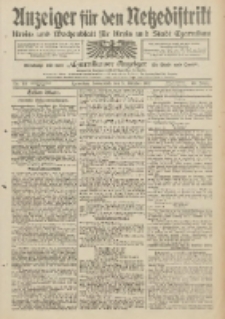 Anzeiger f&uuml;r den Netzedistrikt Kreis- und Wochenblatt f&uuml;r Kreis und Stadt Czarnikau 1912.10.05 Jg.60 Nr118