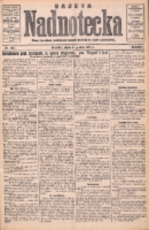 Gazeta Nadnotecka: pismo narodowe poświęcone sprawie polskiej na ziemi nadnoteckiej 1931.12.04 R.11 Nr281