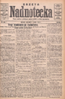 Gazeta Nadnotecka: pismo narodowe poświęcone sprawie polskiej na ziemi nadnoteckiej 1931.12.06 R.11 Nr283