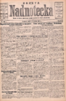 Gazeta Nadnotecka: pismo narodowe poświęcone sprawie polskiej na ziemi nadnoteckiej 1931.12.12 R.11 Nr287