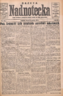 Gazeta Nadnotecka: pismo narodowe poświęcone sprawie polskiej na ziemi nadnoteckiej 1931.12.22 R.11 Nr295