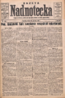Gazeta Nadnotecka: pismo narodowe poświęcone sprawie polskiej na ziemi nadnoteckiej 1931.12.23 R.11 Nr296