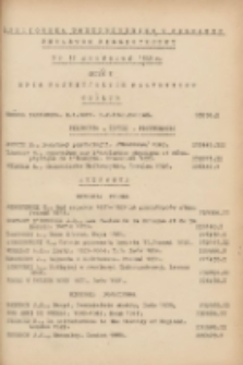 Biuletyn Biblioteczny.Spis Najważniejszych Przybytk&oacute;w 1949 grudzień R.2 Nr12
