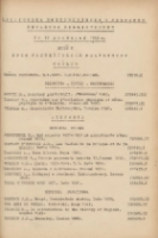 Biuletyn Biblioteczny.Spis Najważniejszych Przybytków 1949 grudzień R.2 Nr12