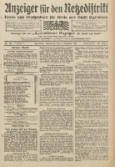 Anzeiger f&uuml;r den Netzedistrikt Kreis- und Wochenblatt f&uuml;r Kreis und Stadt Czarnikau 1912.12.07 Jg.60 Nr145