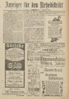Anzeiger f&uuml;r den Netzedistrikt Kreis- und Wochenblatt f&uuml;r Kreis und Stadt Czarnikau 1912.12.07 Jg.60 Nr145