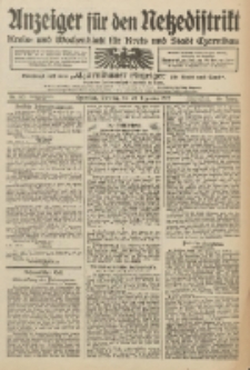 Anzeiger f&uuml;r den Netzedistrikt Kreis- und Wochenblatt f&uuml;r Kreis und Stadt Czarnikau 1912.12.24 Jg.60 Nr152