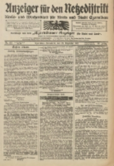 Anzeiger f&uuml;r den Netzedistrikt Kreis- und Wochenblatt f&uuml;r Kreis und Stadt Czarnikau 1912.12.28 Jg.60 Nr153