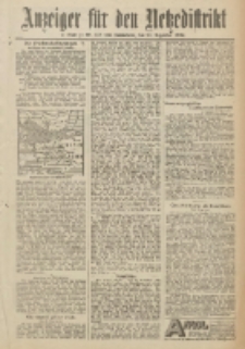 Anzeiger f&uuml;r den Netzedistrikt Kreis- und Wochenblatt f&uuml;r Kreis und Stadt Czarnikau 1912.12.28 Jg.60 Nr153