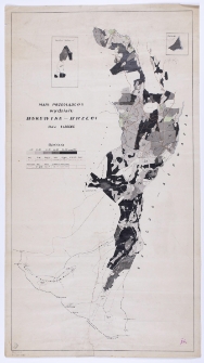Mapa przeglądowa wydziału Bukowina - Brzegi.