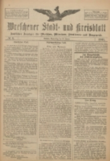 Wreschener Stadt und Kreisblatt: amtlicher Anzeiger für Wreschen, Miloslaw, Strzalkowo und Umgegend 1917.01.18 Nr8