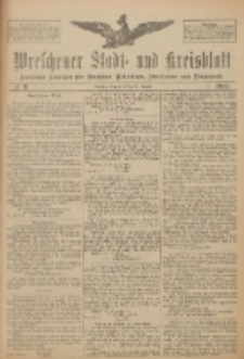 Wreschener Stadt und Kreisblatt: amtlicher Anzeiger für Wreschen, Miloslaw, Strzalkowo und Umgegend 1917.01.20 Nr9