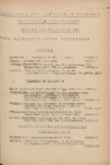 Biuletyn Biblioteczny.Spis Najważniejszych Przybytk&oacute;w 1950 kwiecień Ser.2 R.3 Nr4