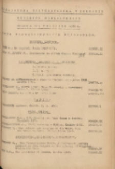 Biuletyn Biblioteczny.Spis Najważniejszych Przybytków 1950 wrzesień Ser.2 R.3 Nr9