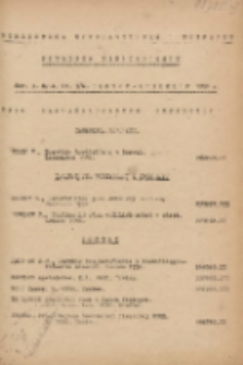 Biuletyn Biblioteczny.Spis Najważniejszych Przybytków 1951 marzec/kwiecień Ser.3 R.4 Nr3/4