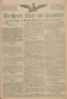 Wreschener Stadt und Kreisblatt: amtlicher Anzeiger f&uuml;r Wreschen, Miloslaw, Strzalkowo und Umgegend 1917.02.17 Nr22
