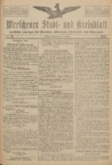 Wreschener Stadt und Kreisblatt: amtlicher Anzeiger f&uuml;r Wreschen, Miloslaw, Strzalkowo und Umgegend 1917.02.20 Nr23
