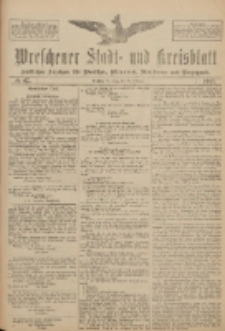 Wreschener Stadt und Kreisblatt: amtlicher Anzeiger f&uuml;r Wreschen, Miloslaw, Strzalkowo und Umgegend 1917.02.27 Nr27