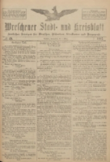 Wreschener Stadt und Kreisblatt: amtlicher Anzeiger f&uuml;r Wreschen, Miloslaw, Strzalkowo und Umgegend 1917.03.03 Nr29