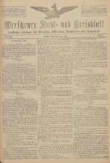 Wreschener Stadt und Kreisblatt: amtlicher Anzeiger f&uuml;r Wreschen, Miloslaw, Strzalkowo und Umgegend 1917.03.08 Nr31