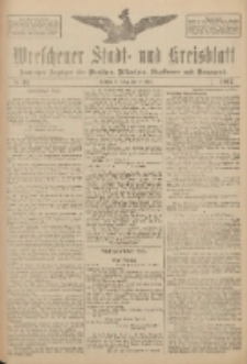 Wreschener Stadt und Kreisblatt: amtlicher Anzeiger f&uuml;r Wreschen, Miloslaw, Strzalkowo und Umgegend 1917.03.13 Nr33