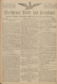 Wreschener Stadt und Kreisblatt: amtlicher Anzeiger für Wreschen, Miloslaw, Strzalkowo und Umgegend 1917.03.27 Nr41