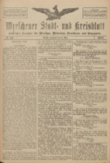 Wreschener Stadt und Kreisblatt: amtlicher Anzeiger für Wreschen, Miloslaw, Strzalkowo und Umgegend 1917.03.31 Nr43