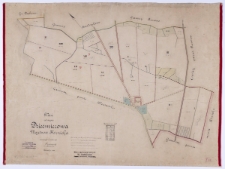 Plan sytuacyjny Dziećmierowa Majętność K&oacute;rnicka