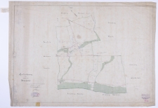 Handzeichnung vom Rittergute Jarosławiec. Ausgefertigt [...] C. Clausen.