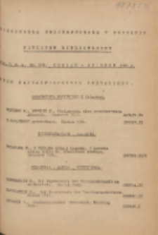 Biuletyn Biblioteczny.Spis Najważniejszych Przybytków 1951 lipiec/sierpień Ser.3 R.4 Nr7/8