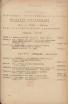 Biuletyn Biblioteczny.Spis Najważniejszych Przybytk&oacute;w 1953 styczeń/luty Nr1/2