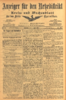 Anzeiger f&uuml;r den Netzedistrikt Kreis- und Wochenblatt f&uuml;r den Kreis Czarnikau 1903.08.01 Jg.51 Nr90