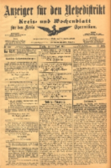 Anzeiger f&uuml;r den Netzedistrikt Kreis- und Wochenblatt f&uuml;r den Kreis Czarnikau 1903.08.25 Jg.51 Nr100