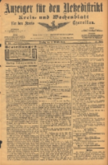 Anzeiger f&uuml;r den Netzedistrikt Kreis- und Wochenblatt f&uuml;r den Kreis Czarnikau 1904.10.11 Jg.52 Nr119