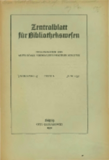 Zentralblatt für Bibliothekswesen. 1930.06 Jg.47 heft 6