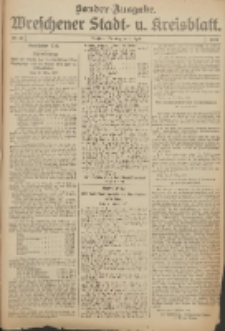 Wreschener Stadt und Kreisblatt 1917.04.03 Nr45 Sonder Ausgabe