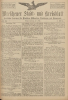Wreschener Stadt und Kreisblatt: amtlicher Anzeiger f&uuml;r Wreschen, Miloslaw, Strzalkowo und Umgegend 1917.04.05 Nr46