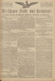 Wreschener Stadt und Kreisblatt: amtlicher Anzeiger für Wreschen, Miloslaw, Strzalkowo und Umgegend 1917.04.05 Nr46