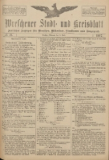 Wreschener Stadt und Kreisblatt: amtlicher Anzeiger f&uuml;r Wreschen, Miloslaw, Strzalkowo und Umgegend 1917.04.11 Nr48
