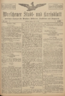Wreschener Stadt und Kreisblatt: amtlicher Anzeiger für Wreschen, Miloslaw, Strzalkowo und Umgegend 1917.04.24 Nr54