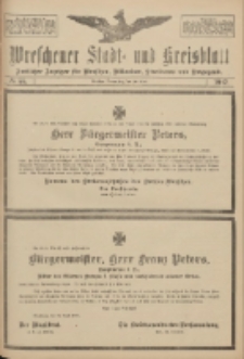 Wreschener Stadt und Kreisblatt: amtlicher Anzeiger f&uuml;r Wreschen, Miloslaw, Strzalkowo und Umgegend 1917.04.26 Nr55