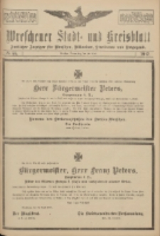 Wreschener Stadt und Kreisblatt: amtlicher Anzeiger für Wreschen, Miloslaw, Strzalkowo und Umgegend 1917.04.26 Nr55