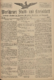 Wreschener Stadt und Kreisblatt: amtlicher Anzeiger f&uuml;r Wreschen, Miloslaw, Strzalkowo und Umgegend 1917.05.05 Nr59