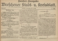 Wreschener Stadt und Kreisblatt 1917.05.10 Nr62 Sonder Ausgabe