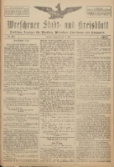 Wreschener Stadt und Kreisblatt: amtlicher Anzeiger für Wreschen, Miloslaw, Strzalkowo und Umgegend 1917.05.12 Nr63