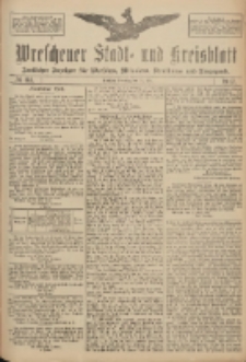 Wreschener Stadt und Kreisblatt: amtlicher Anzeiger f&uuml;r Wreschen, Miloslaw, Strzalkowo und Umgegend 1917.05.15 Nr64