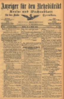 Anzeiger f&uuml;r den Netzedistrikt Kreis- und Wochenblatt f&uuml;r den Kreis Czarnikau 1904.10.25 Jg.52 Nr125