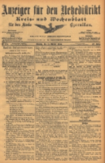 Anzeiger für den Netzedistrikt Kreis- und Wochenblatt für den Kreis Czarnikau 1904.10.25 Jg.52 Nr125