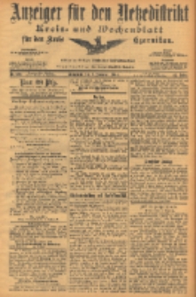 Anzeiger für den Netzedistrikt Kreis- und Wochenblatt für den Kreis Czarnikau 1904.11.05 Jg.52 Nr130